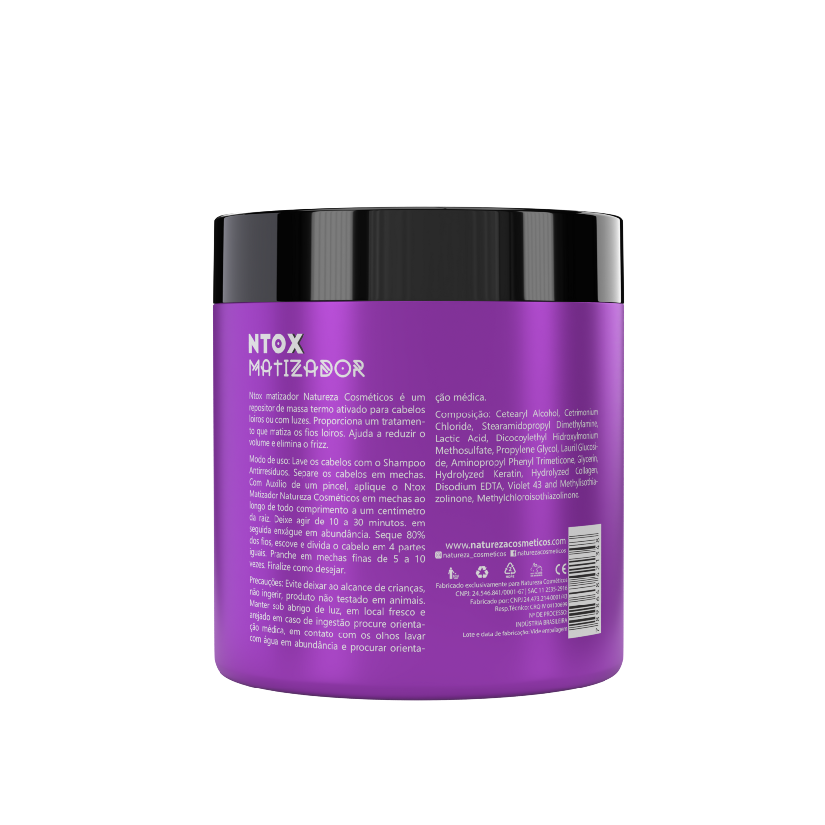 NATUREZA Sealing Hair mask NTOX Massa